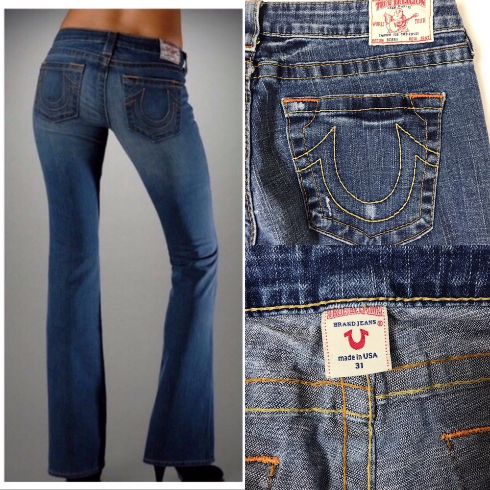 True Religion Bobby Semi Flare Jeans